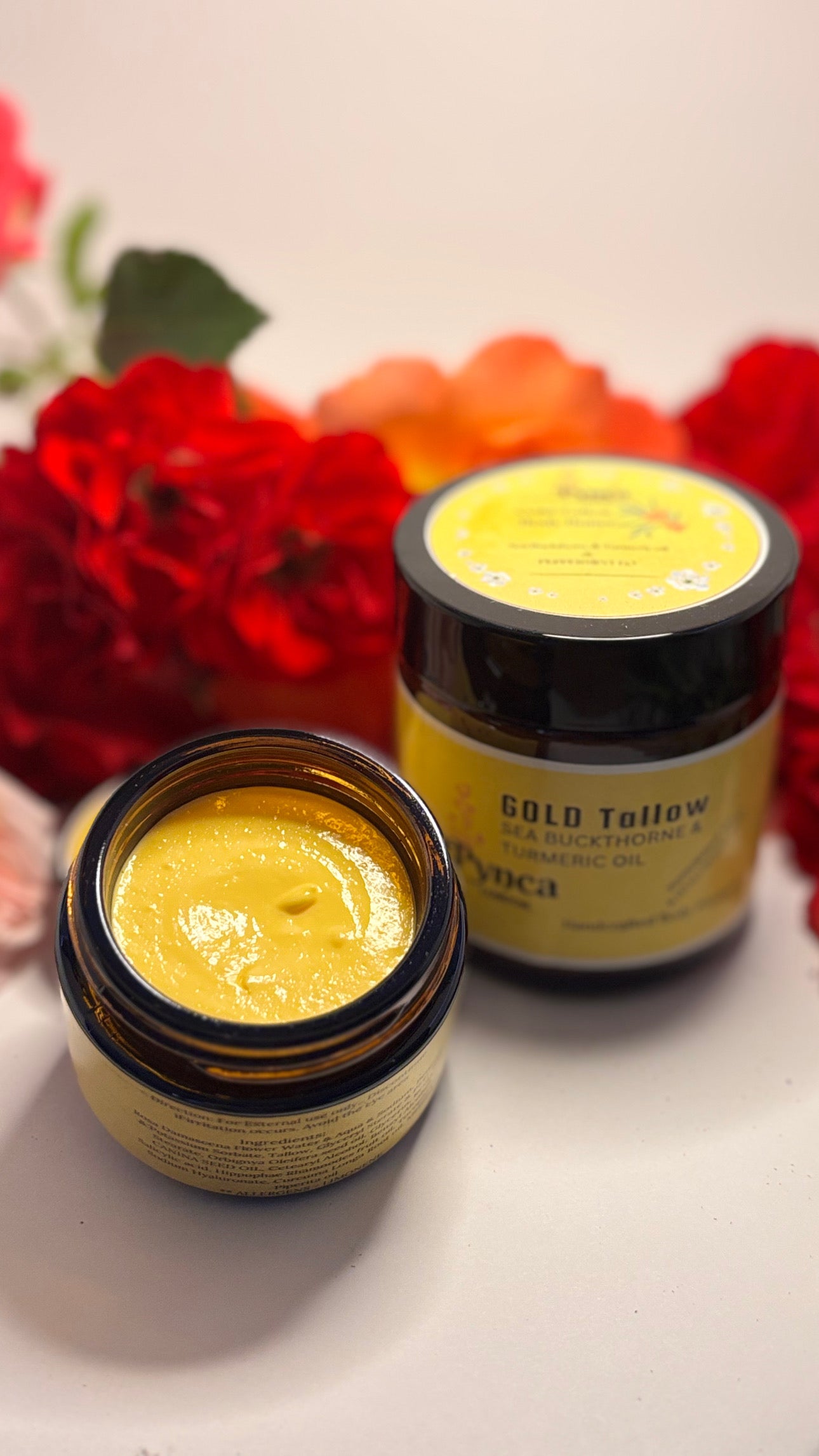Gold Tallow Emulsified Body Butter - 50g Handcrafted in Essex