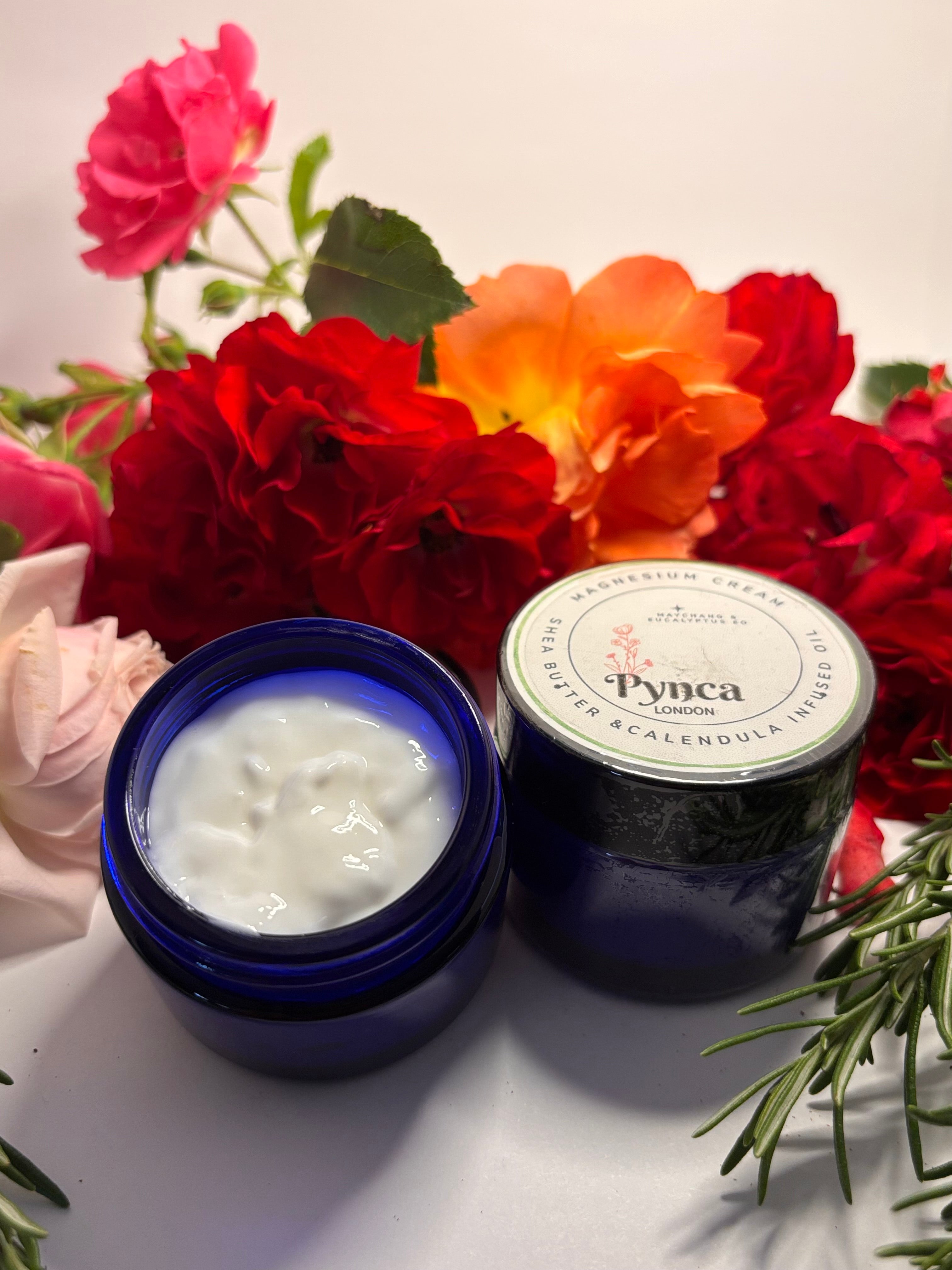 Magnesium Cream - with Shea Butter & Calendula infused oil