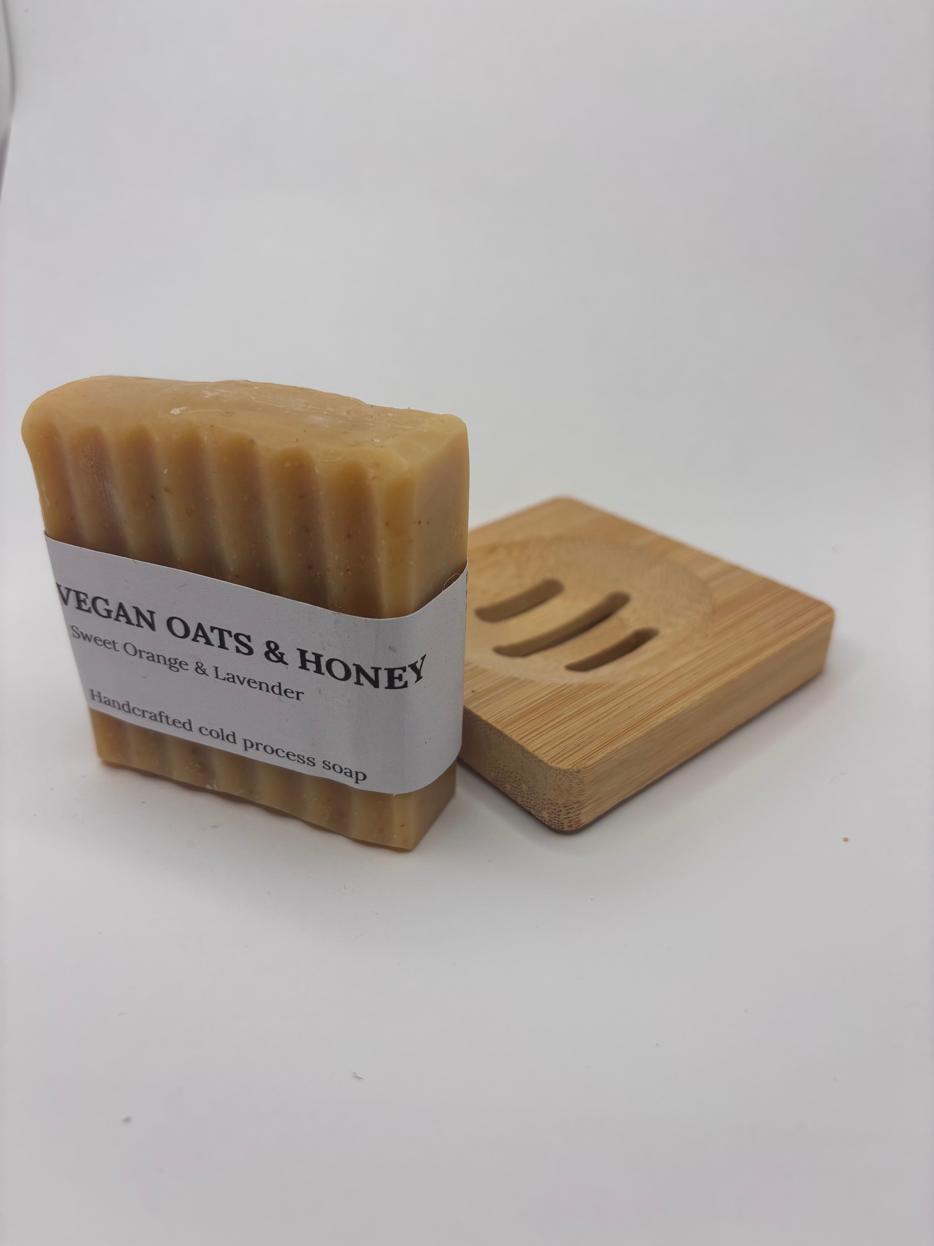 Vegan Oats & Honey Soap - Handcrafted soap with Natural ingredients