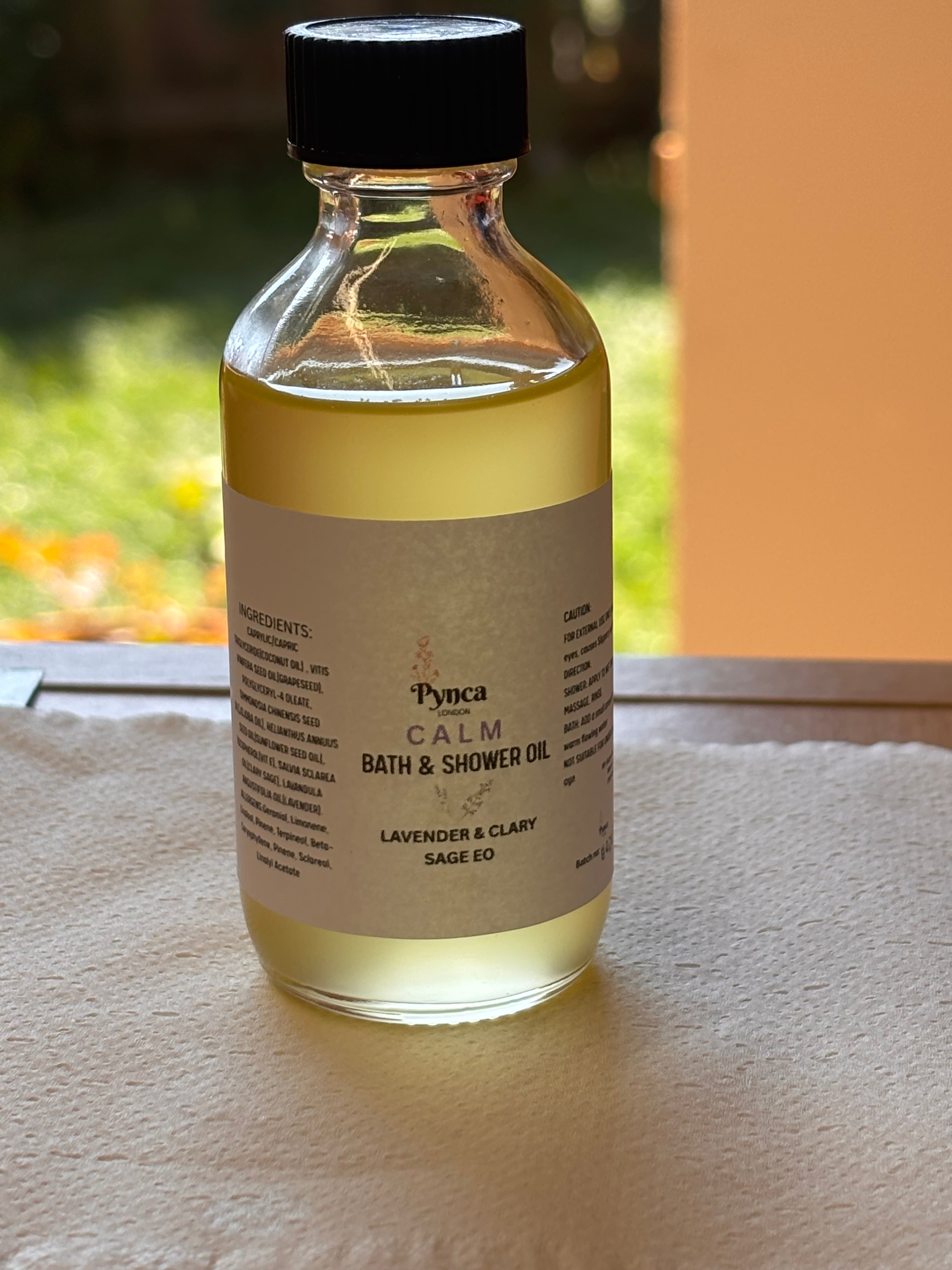 CALM SHOWER & BATH OIL - DEEP CALM & ANXIETY RELIEF LUXURY OILS 50 ml